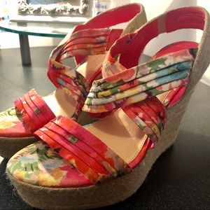Gianni Bini Floral Espadrilles